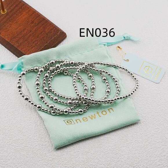 Enewton Platinum Bead Five-Piece Bracelet Set - Picture 5 of 5